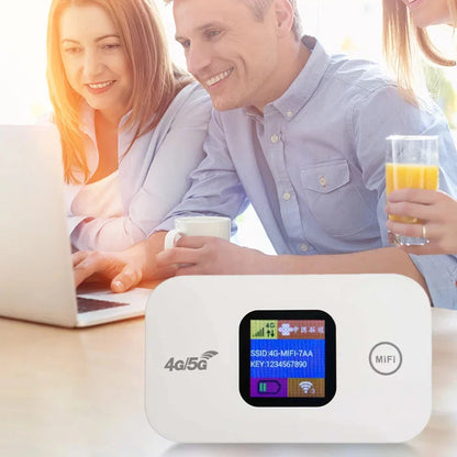 جهاز توجيه واي فاي لاسلكي /  CARTE SIM 4G/5G Router Wifi Portable